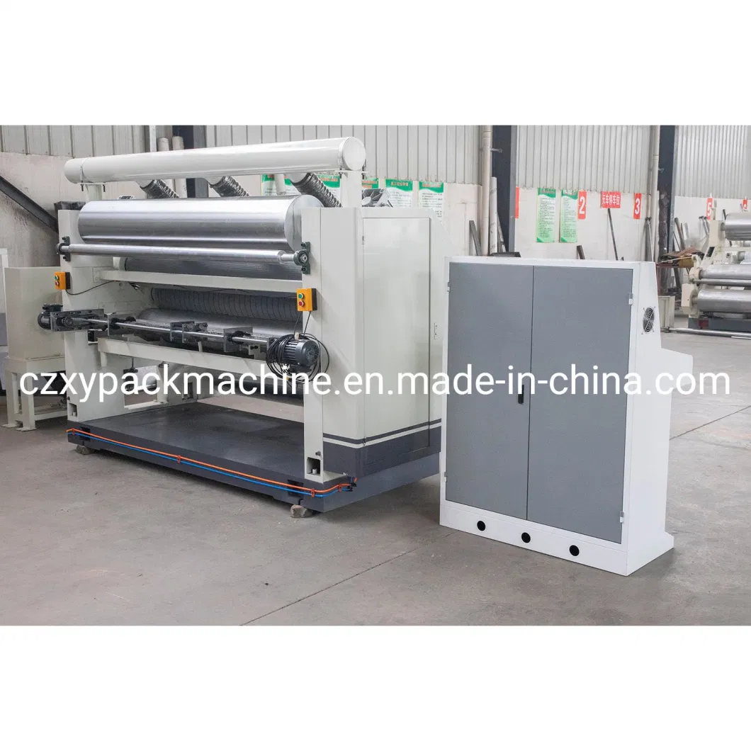 2ply Single Facer Paper Corrugation Carton Box Corrugated Packing Making Production Line Machine