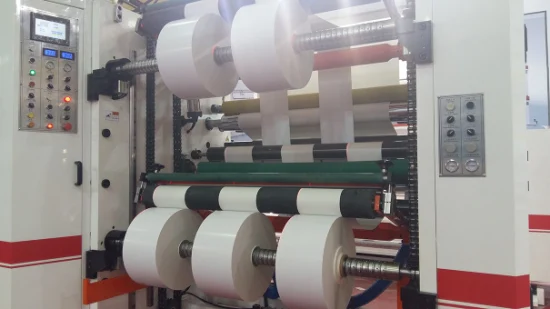 Máquina de rebobinamento industrial máquina de corte de rolo automático máquina de corte de papel de etiqueta
