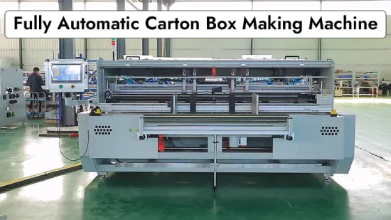 Máquina para fazer caixas de papelão ondulado com preços acessíveis de curto prazo Aopack